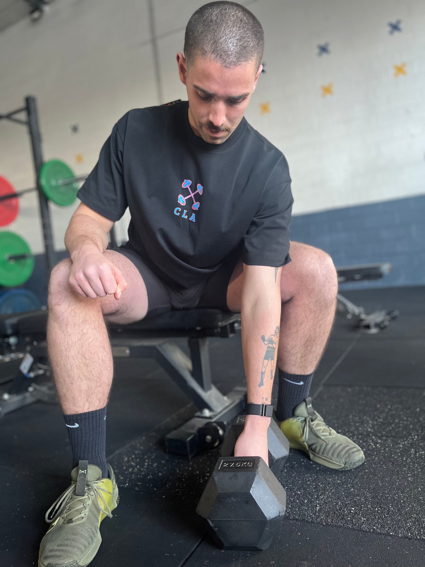 CLA CRAFTED TEE - LIFTING CLUB - VOLTAGE
