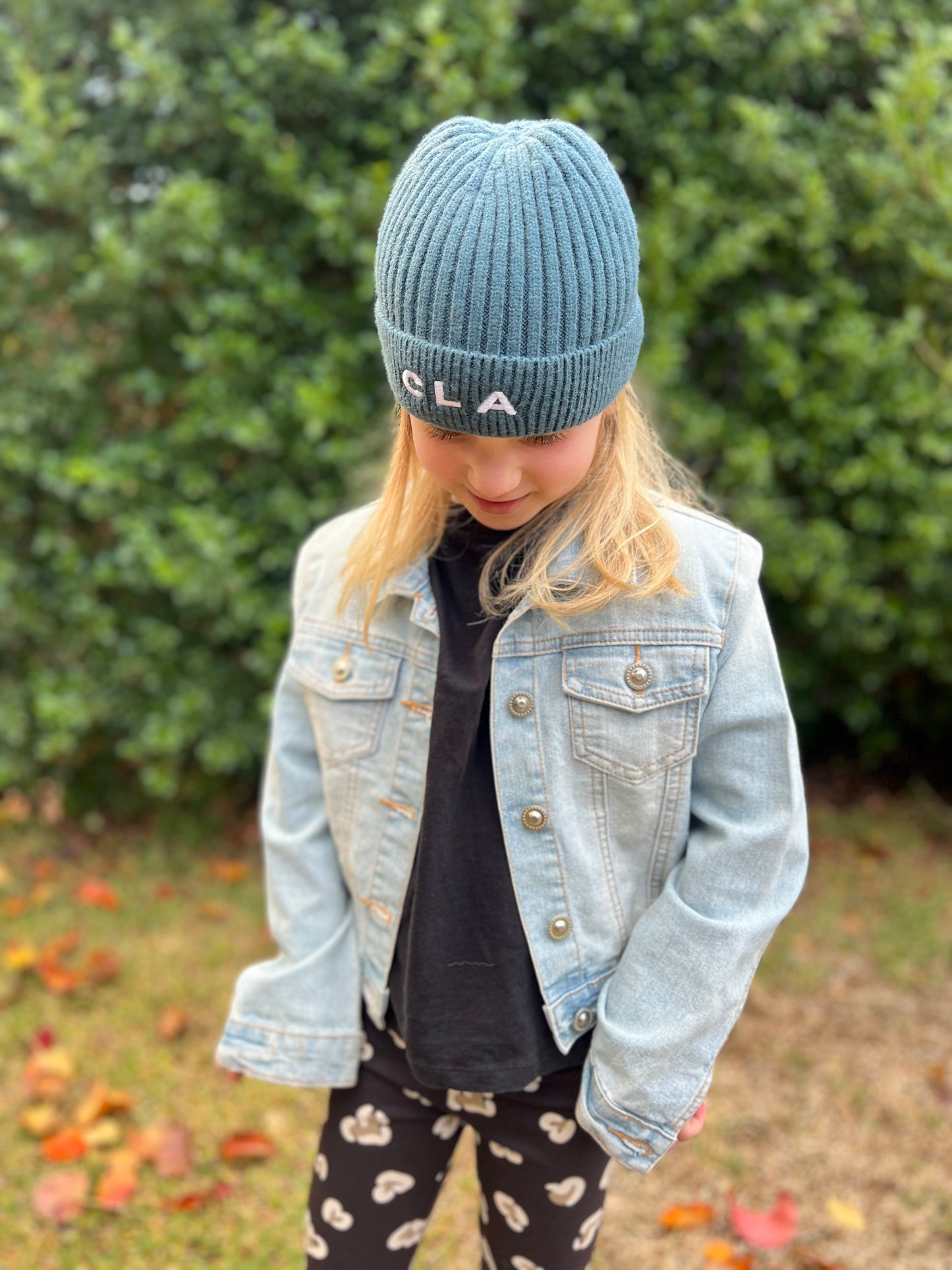 YOUTH BEANIE - MISTY BLUE