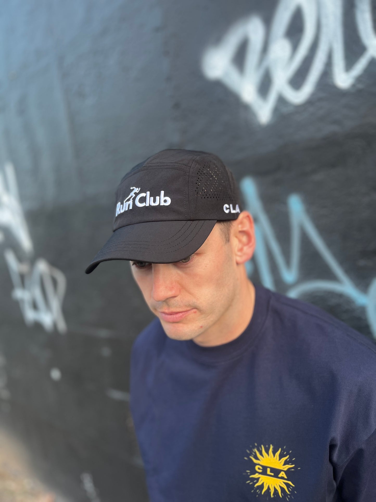 TEMPO CAP - RUN CLUB - BLACK