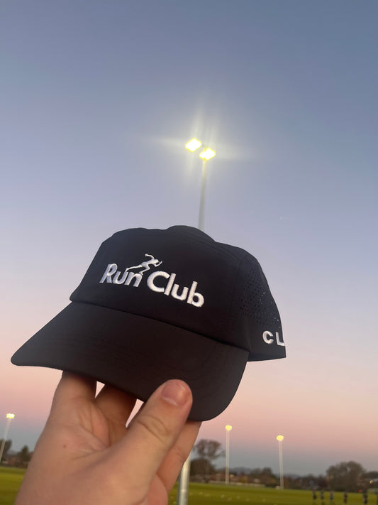 TEMPO CAP - RUN CLUB - BLACK