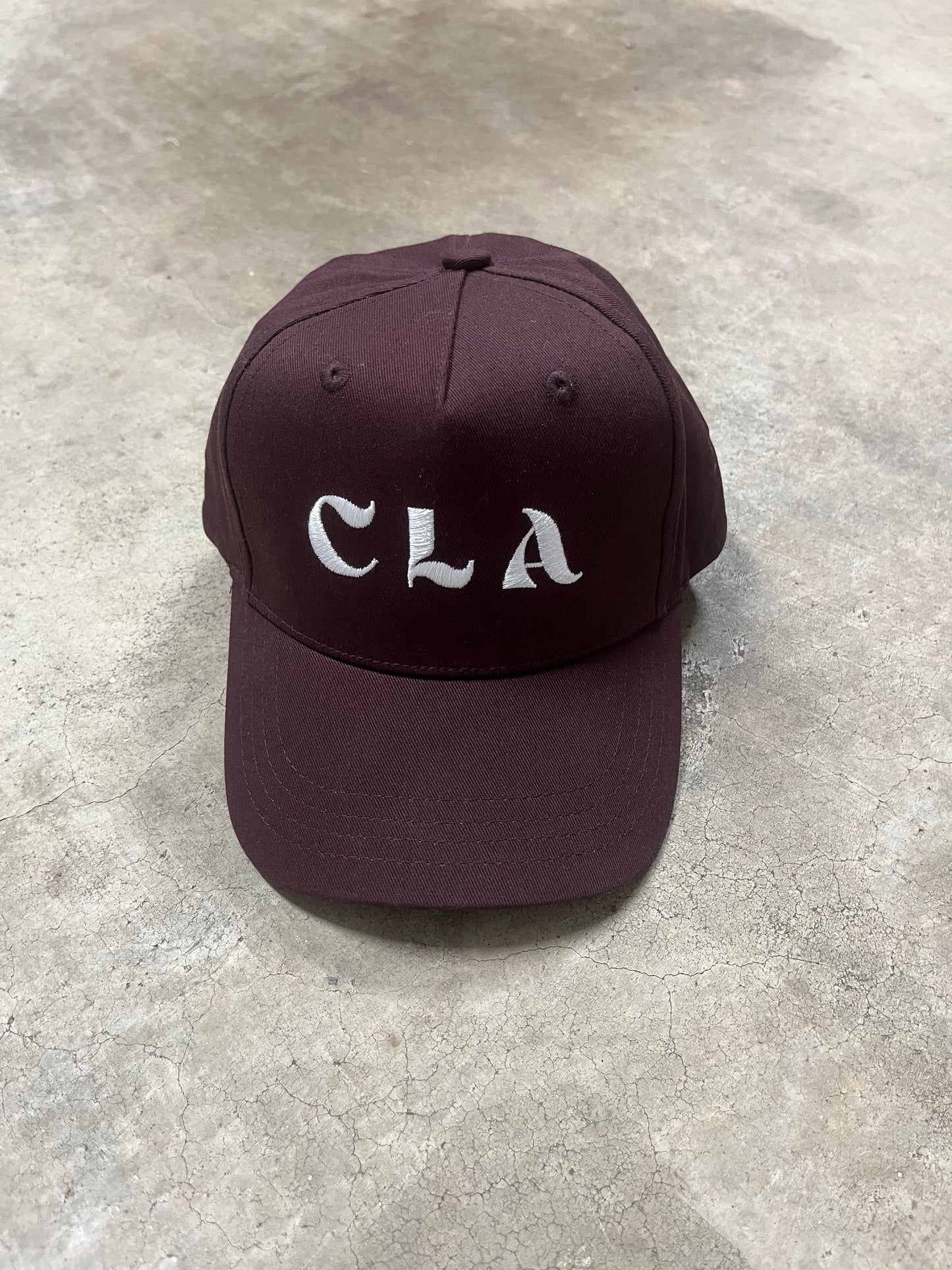 FRAME CAP - OLD ENGLISH LOGO - MAROON