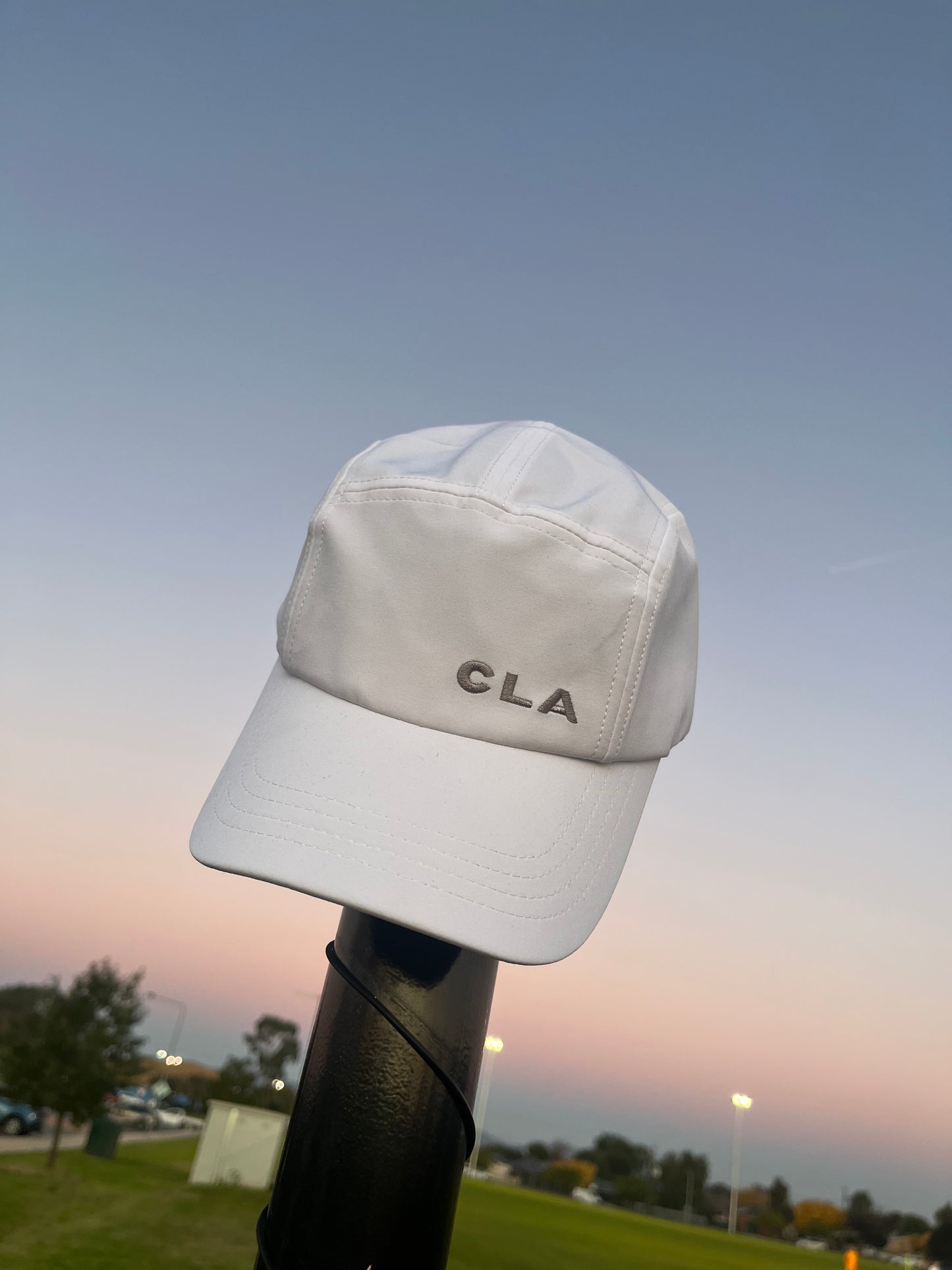 BRAND NEW TEMPO CAP - SOLID PANELS - WHITE