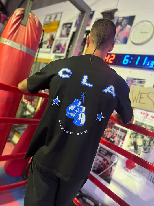 CRAFTED TEE - BOXING GYM - BLACK