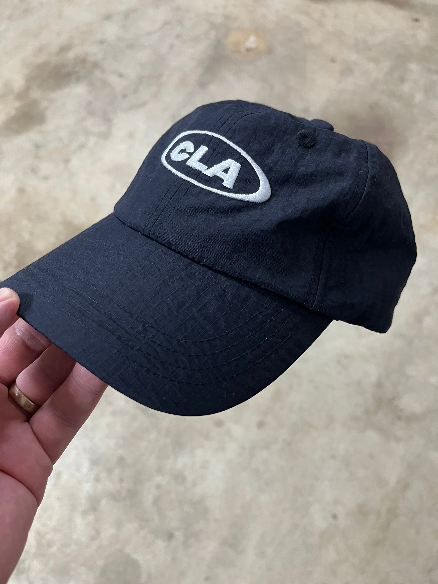 BRAND NEW ESSENTIALS CAP - ECLIPSE LOGO - BLACK