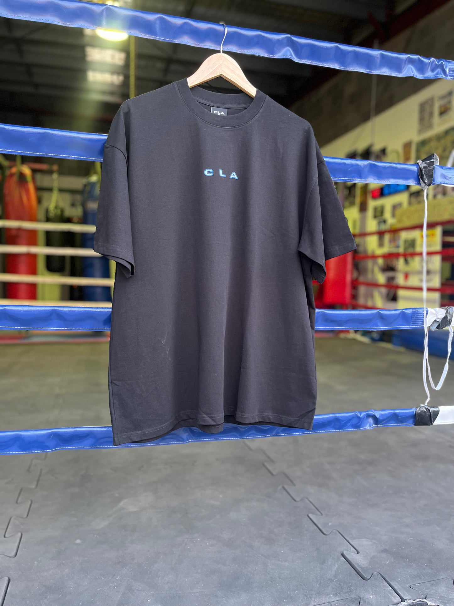 CRAFTED TEE - BOXING GYM - BLACK