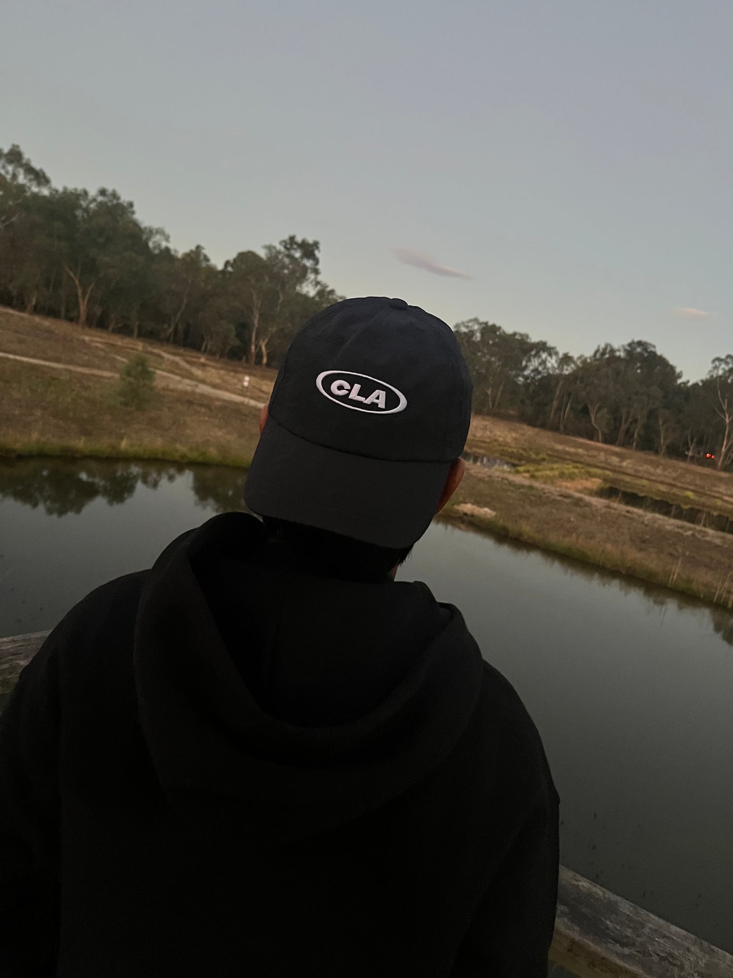 BRAND NEW ESSENTIALS CAP - ECLIPSE LOGO - BLACK