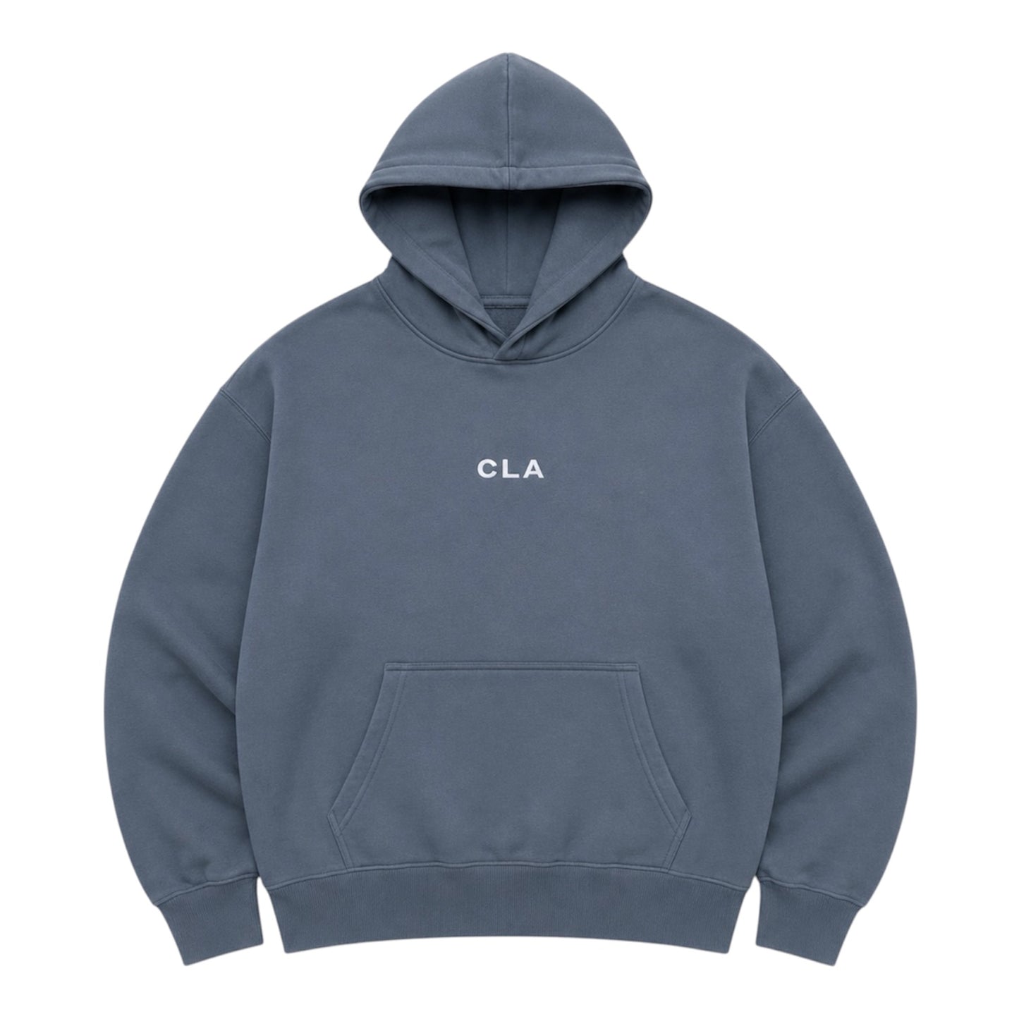 CRAFTED HOODIE - STEEL BLUE
