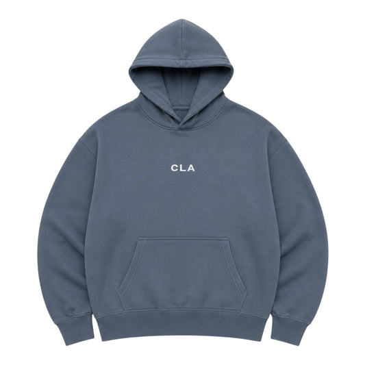 CRAFTED HOODIE - STEEL BLUE