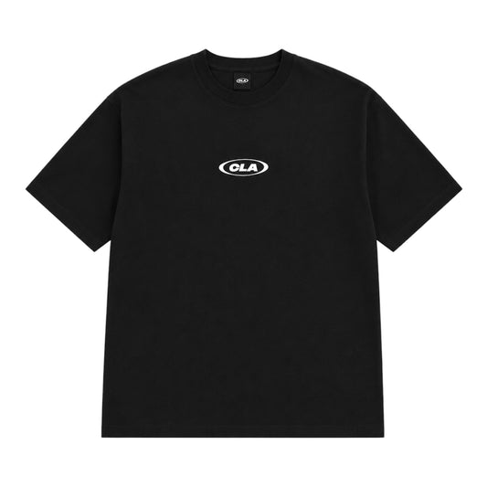 CRAFTED ECLIPSE LOGO TEE - BLACK