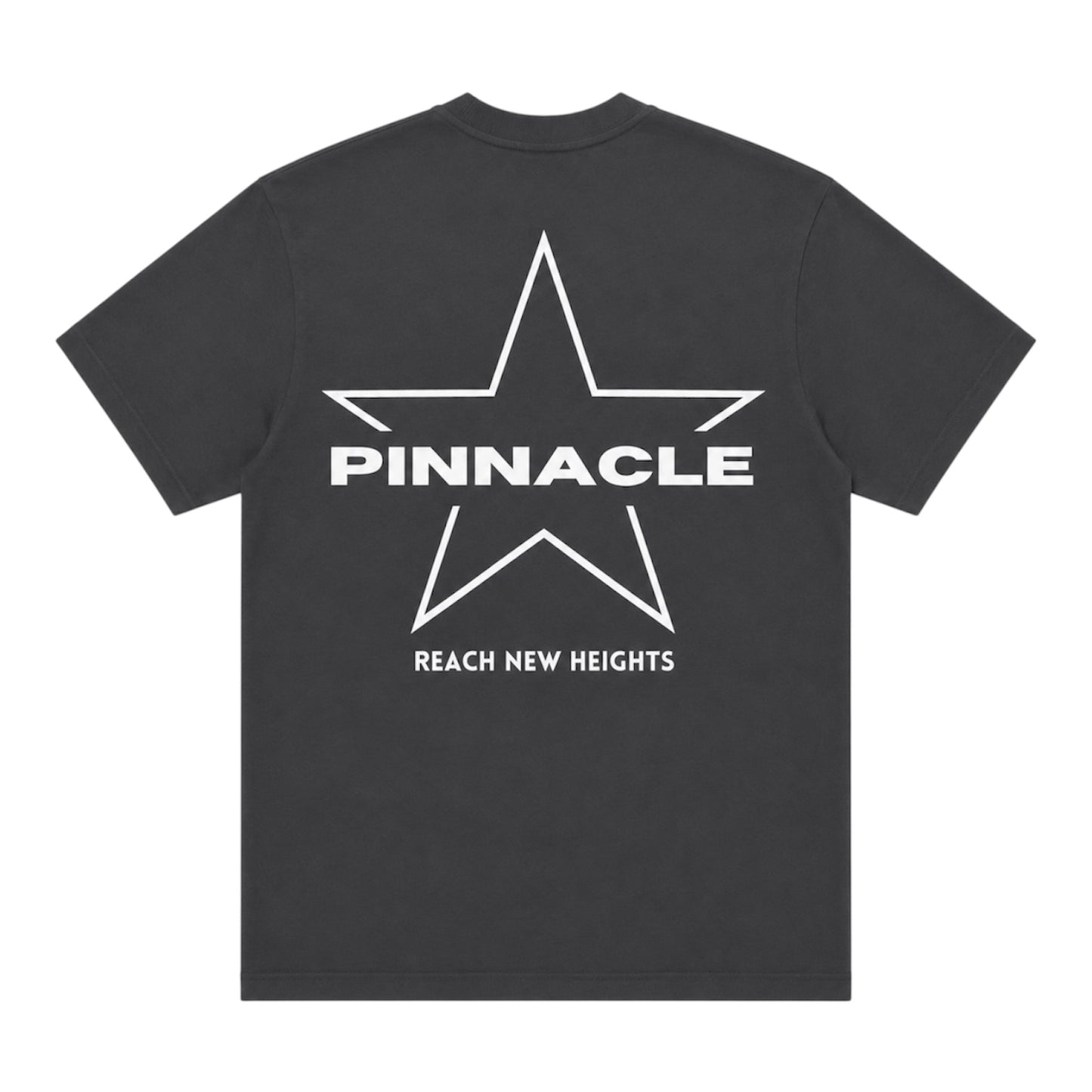 CRAFTED PINNACLE STAR TEE - GREY