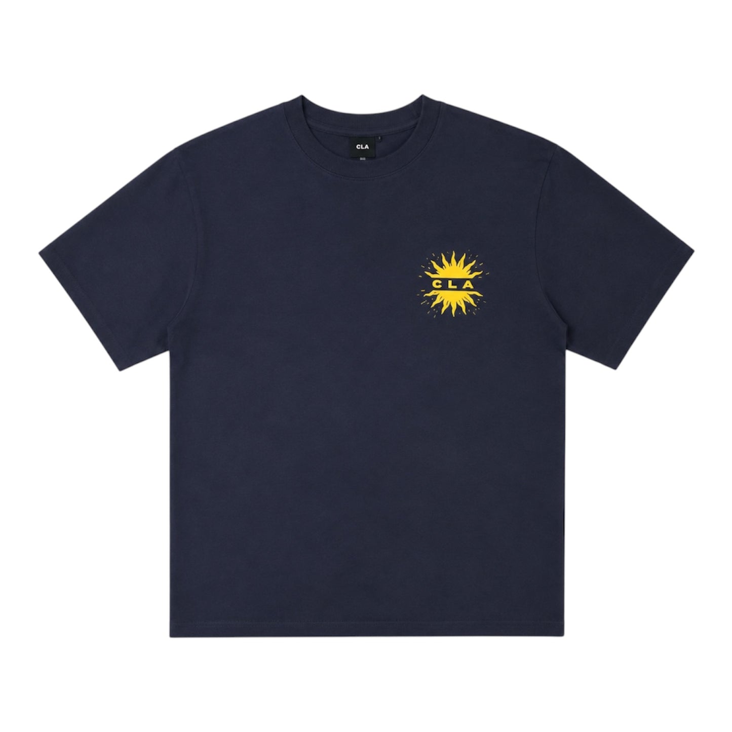 CRAFTED SUNRISE TEE - DEEP BLUE