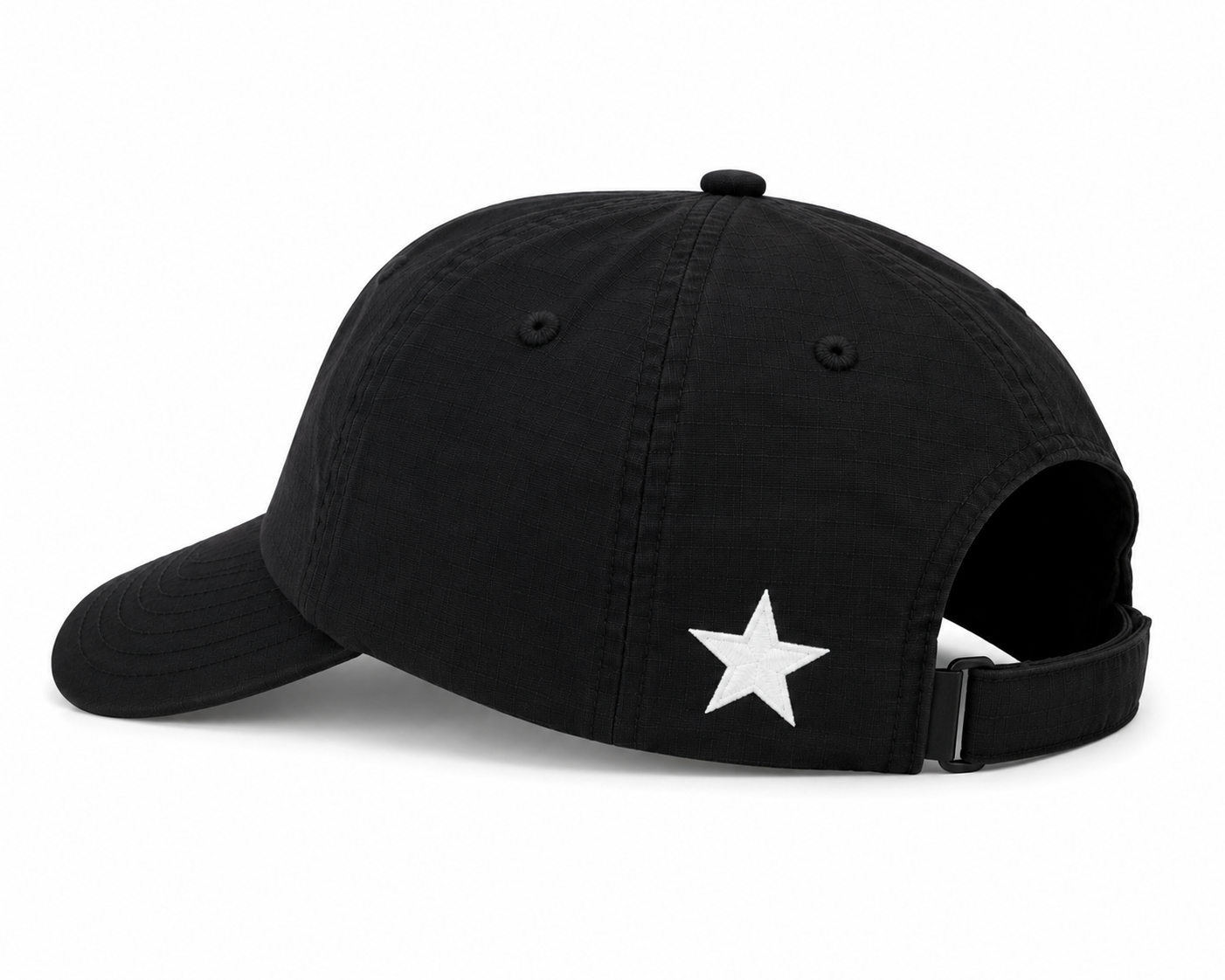 ESSENTIALS CAP - ECLIPSE LOGO - BLACK