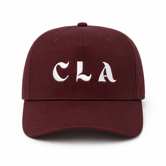FRAME CAP - OLD ENGLISH LOGO - MAROON