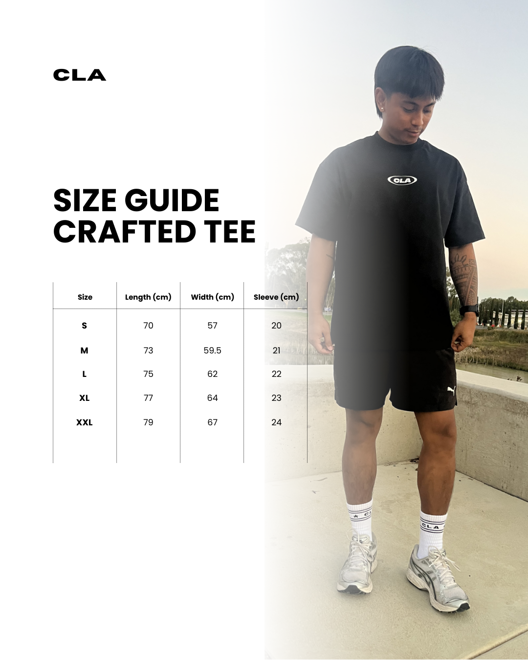 BRAND NEW CRAFTED TEE - ECLIPSE LOGO - BLACK