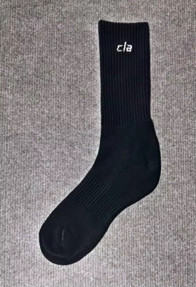 Black hybrid socks